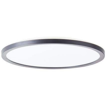 Brilliant - regulējama LED griestu lampa SORELL LED/18W/230V 3000-6500K Ø 29 cm melna + ar tālvadības pulti