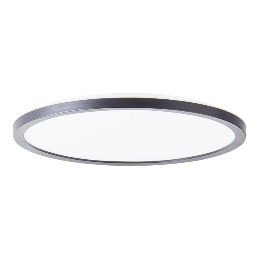 Brilliant - regulējama LED griestu lampa SORELL LED/18W/230V 3000-6500K Ø 29 cm melna + ar tālvadības pulti