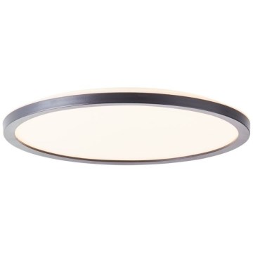 Brilliant - regulējama LED griestu lampa SORELL LED/18W/230V 3000-6500K Ø 29 cm melna + ar tālvadības pulti