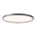 Brilliant - regulējama LED griestu lampa SORELL LED/18W/230V 3000-6500K Ø 29 cm melna + ar tālvadības pulti