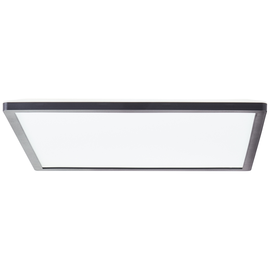 Brilliant - LED dimmējams griestu gaismeklis SORELL LED/24/230V 3000-6500K 42x42 cm melns + tālvadības pults