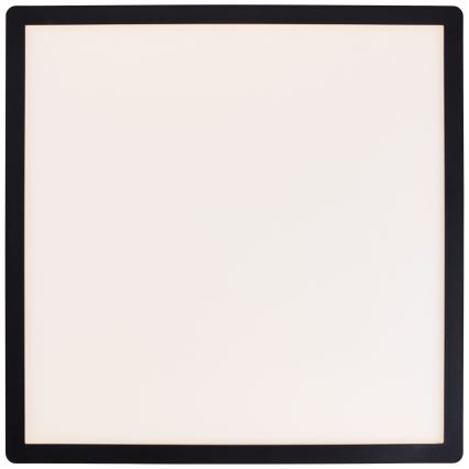 Brilliant - LED dimmējams griestu gaismeklis SORELL LED/24/230V 3000-6500K 42x42 cm melns + tālvadības pults