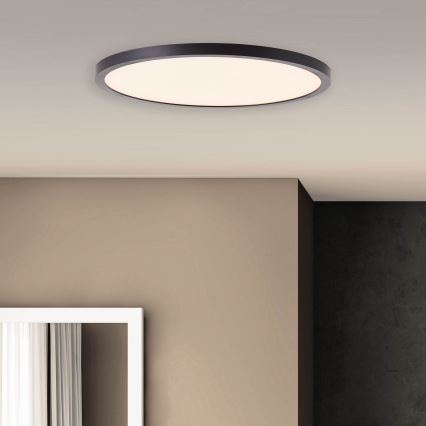 Brilliant - regulējama LED griestu lampa TUCO LED/20W/230V Ø 29,5 cm, melna