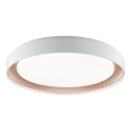 Brilliant - regulējama LED griestu lampa WALDO LED/36W/230V 3000-6500K Ø 48,5 cm baltā/rožu zelta + tālvadība