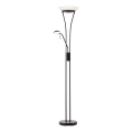 Brilliant - regulējamā LED stāvlampa FINN 2xLED/13W/230V melna