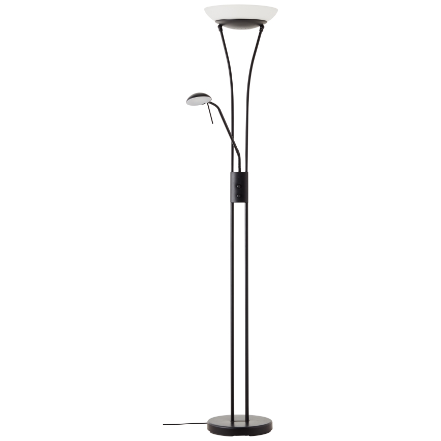 Brilliant - regulējamā LED stāvlampa FINN 2xLED/13W/230V melna