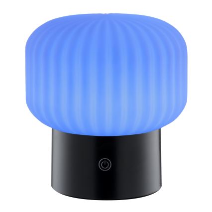 Brilliant - SARASTRO āra galda lampa, LED RGBW, regulējama, uzlādējama, ar skārienvadību, LED/3W/5V, 2700K, 1800 mAh, IP44, balta