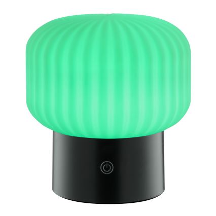 Brilliant - SARASTRO āra galda lampa, LED RGBW, regulējama, uzlādējama, ar skārienvadību, LED/3W/5V, 2700K, 1800 mAh, IP44, balta