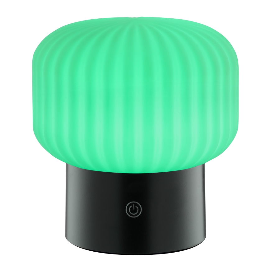 Brilliant - SARASTRO āra galda lampa, LED RGBW, regulējama, uzlādējama, ar skārienvadību, LED/3W/5V, 2700K, 1800 mAh, IP44, balta