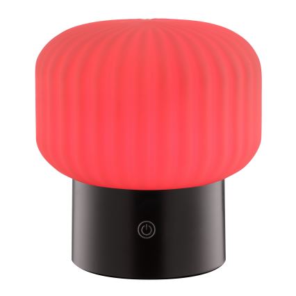 Brilliant - SARASTRO āra galda lampa, LED RGBW, regulējama, uzlādējama, ar skārienvadību, LED/3W/5V, 2700K, 1800 mAh, IP44, balta