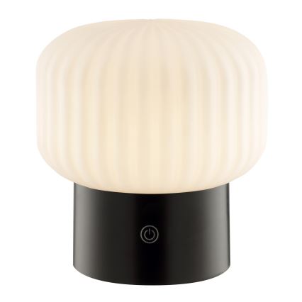 Brilliant - SARASTRO āra galda lampa, LED RGBW, regulējama, uzlādējama, ar skārienvadību, LED/3W/5V, 2700K, 1800 mAh, IP44, balta