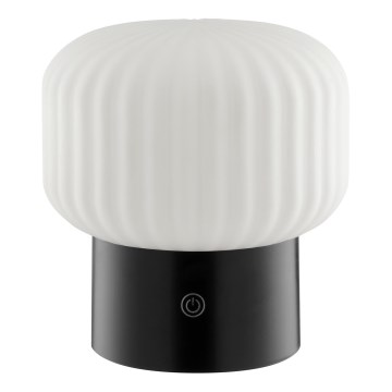 Brilliant - SARASTRO āra galda lampa, LED RGBW, regulējama, uzlādējama, ar skārienvadību, LED/3W/5V, 2700K, 1800 mAh, IP44, balta