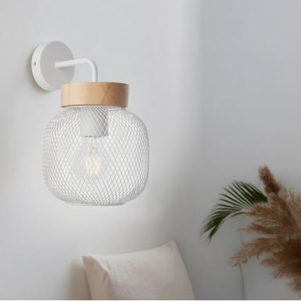 Brilliant - Sienas lampa GIADA 1xE27/40W/230V balta
