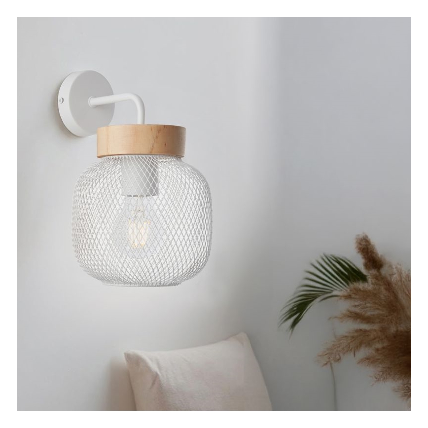 Brilliant - Sienas lampa GIADA 1xE27/40W/230V balta