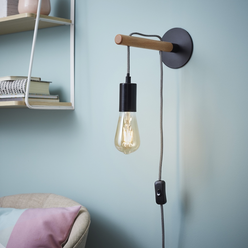 Brilliant - Sienas lampa JARBO 1xE27/60W/230V