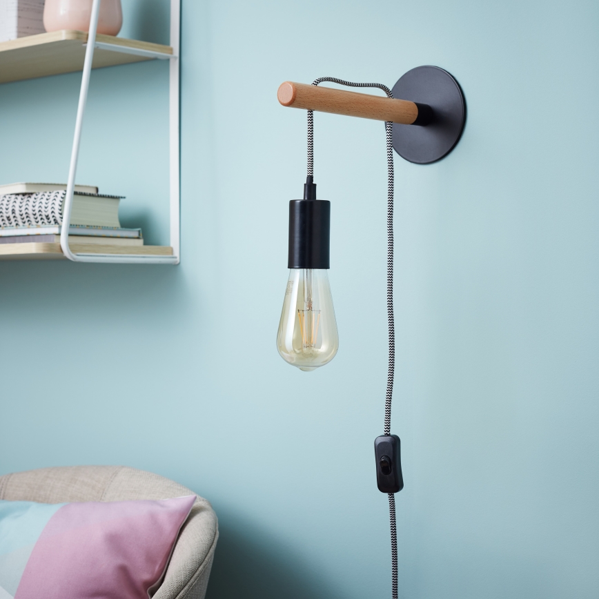 Brilliant - Sienas lampa JARBO 1xE27/60W/230V