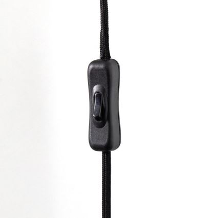 Brilliant - Sienas lampa MAZE 1xE27/40W/230V melna