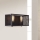 Brilliant - Sienas lampa MAZE 2xE27/40W/230V melna