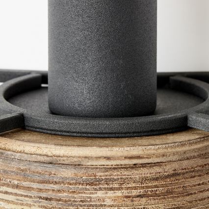 Brilliant - Sienas lampa TOSH 1xE27/52W/230V topols