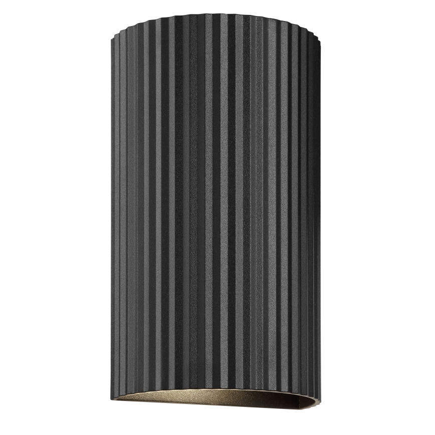 Brilliant - Sienas lampa UNDULA 2xGU10/10W/230V melna