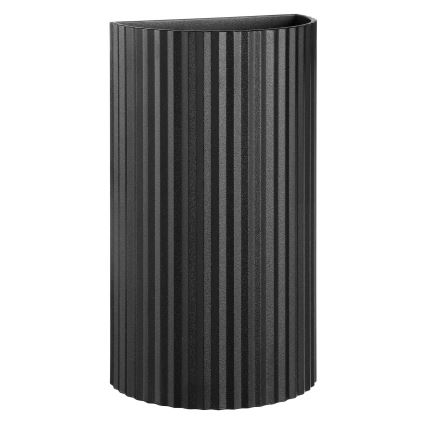 Brilliant - Sienas lampa UNDULA 2xGU10/10W/230V melna