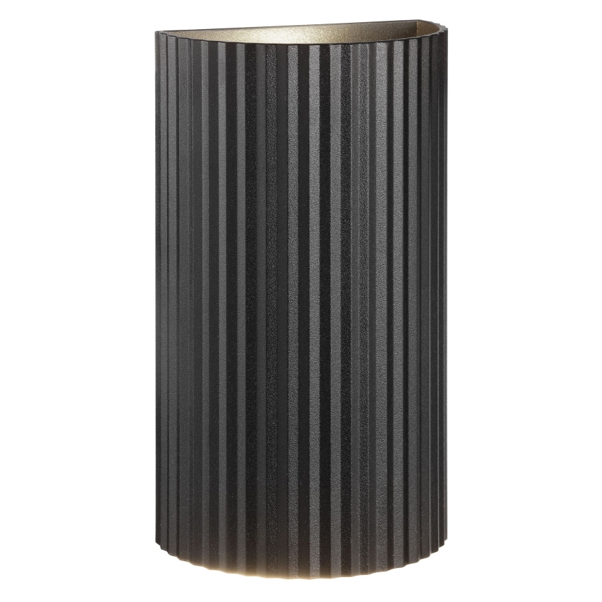 Brilliant - Sienas lampa UNDULA 2xGU10/10W/230V melna