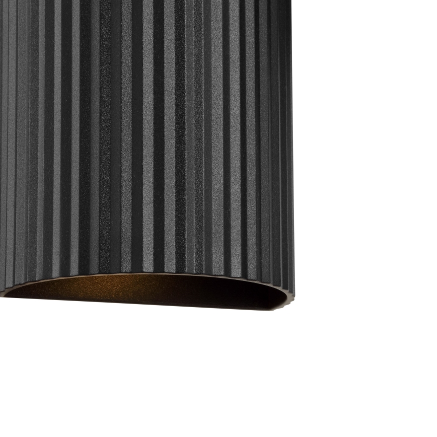 Brilliant - Sienas lampa UNDULA 2xGU10/10W/230V melna