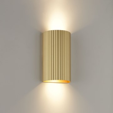 Brilliant - Sienas lampa UNDULA 2xGU10/10W/230V zelta
