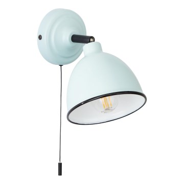 Brilliant - Sienas starmetis TELIO 1xE14/28W/230V zila