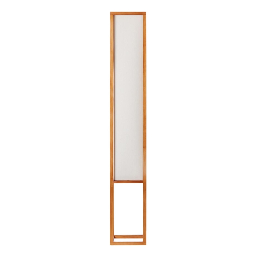 Brilliant - Stāvlampa SEASIDE 2xE27/40W/230V balta/brūna