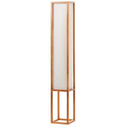 Brilliant - Stāvlampa SEASIDE 2xE27/40W/230V balta/brūna
