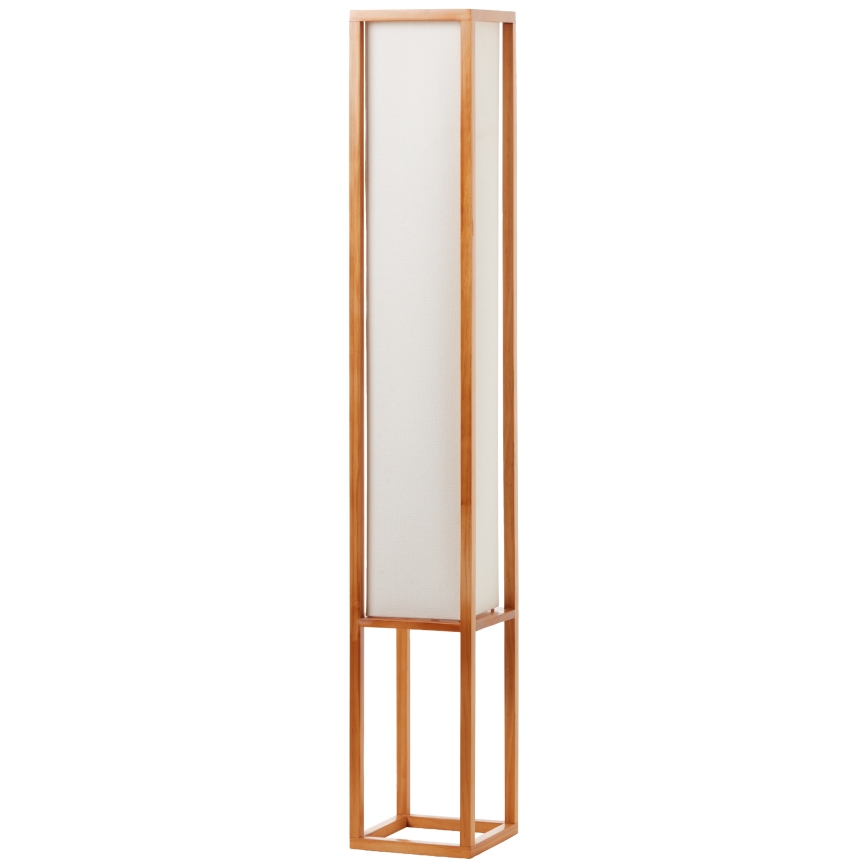 Brilliant - Stāvlampa SEASIDE 2xE27/40W/230V balta/brūna
