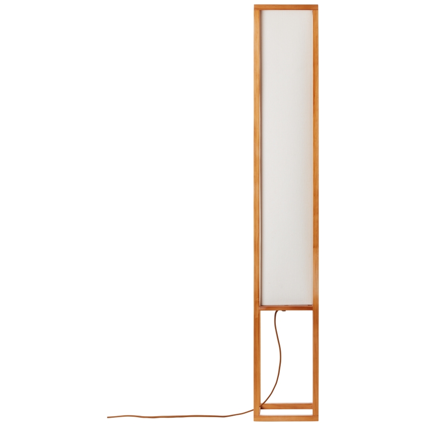 Brilliant - Stāvlampa SEASIDE 2xE27/40W/230V balta/brūna