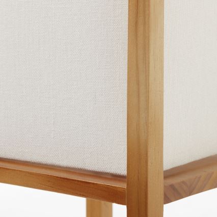 Brilliant - Stāvlampa SEASIDE 2xE27/40W/230V balta/brūna