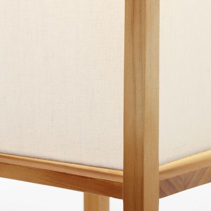 Brilliant - Stāvlampa SEASIDE 2xE27/40W/230V balta/brūna