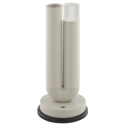 Brilliant - LED regulējama, uzlādējama, ar pieskārienu vadāma āra galda lampa SAYU LED/2,5W/5V 2700K 2600 mAh IP44 pelēka