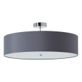 Brilliant - Virsapmetuma lustra ANDRIA 3xE27/60W/230V d. 60 cm antracīta