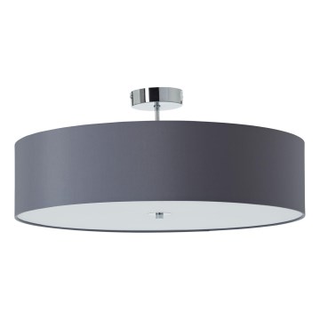 Brilliant - Virsapmetuma lustra ANDRIA 3xE27/60W/230V d. 60 cm antracīta