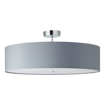 Brilliant - Virsapmetuma lustra ANDRIA 3xE27/60W/230V d. 60 cm pelēka