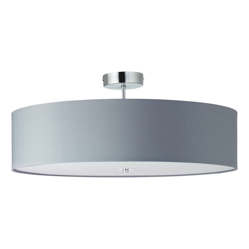 Brilliant - Virsapmetuma lustra ANDRIA 3xE27/60W/230V d. 60 cm pelēka