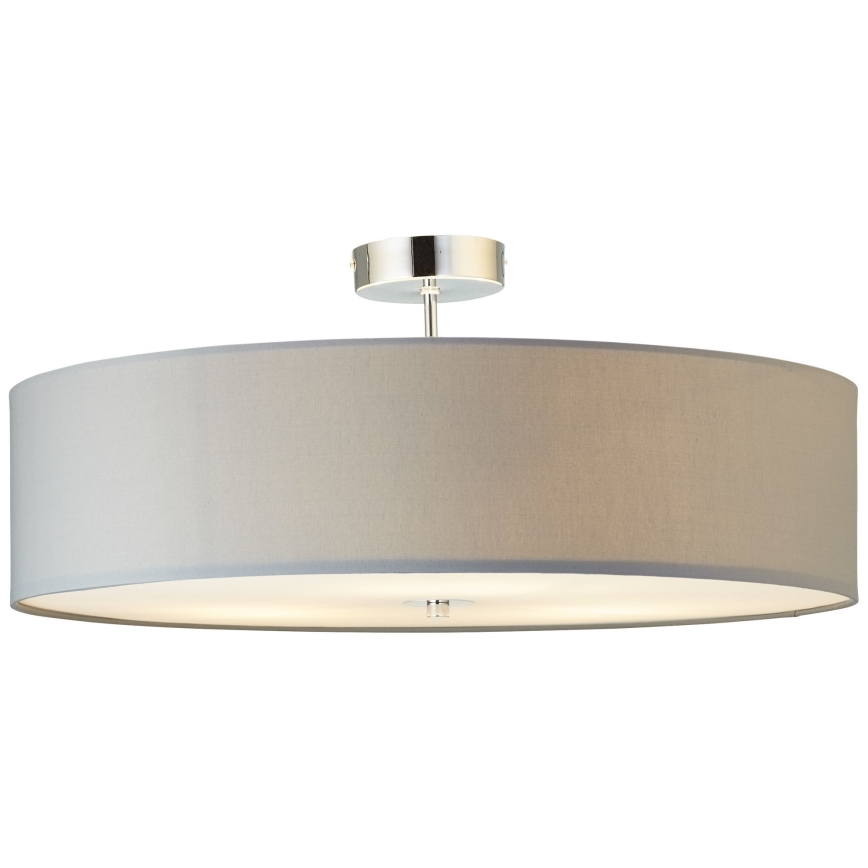 Brilliant - Virsapmetuma lustra ANDRIA 3xE27/60W/230V d. 60 cm pelēka