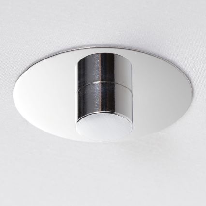 Brilliant - Virsapmetuma lustra ANDRIA 3xE27/60W/230V d. 60 cm pelēka