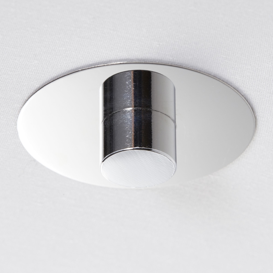 Brilliant - Virsapmetuma lustra ANDRIA 3xE27/60W/230V d. 60 cm pelēka