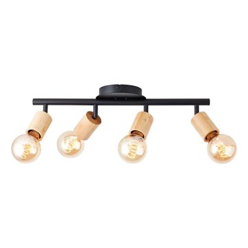 Brilliant - Virzāmais gaismeklis 4xE27/28W/230V bambusa