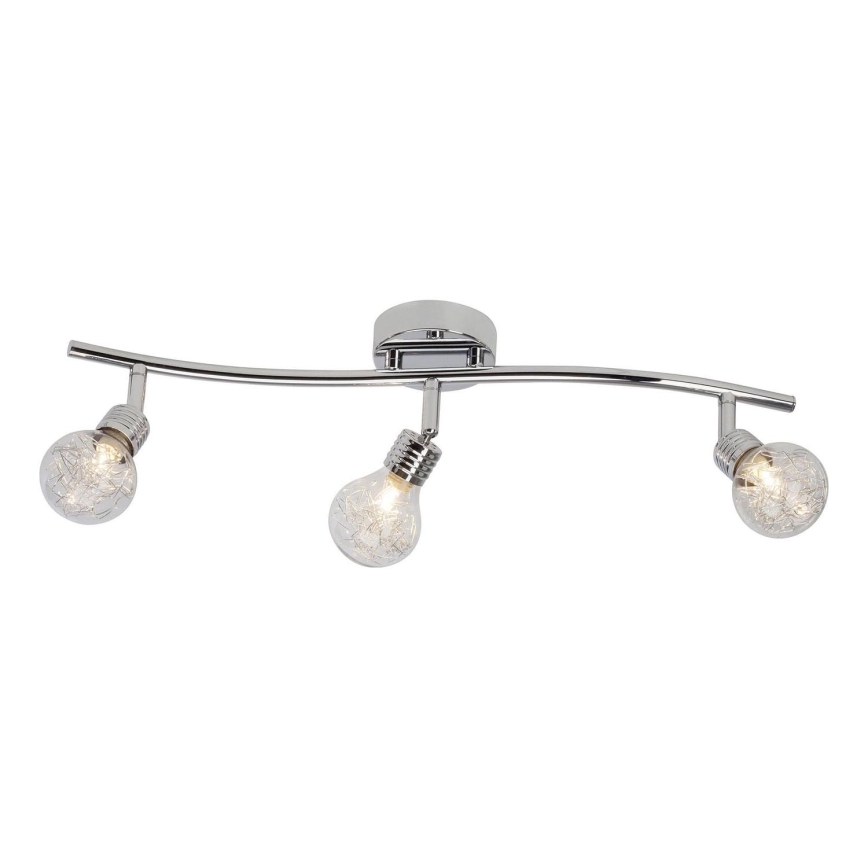 Brilliant - Virziena gaismeklis BULB 3xG9/28W/230V spīdīgs hroms