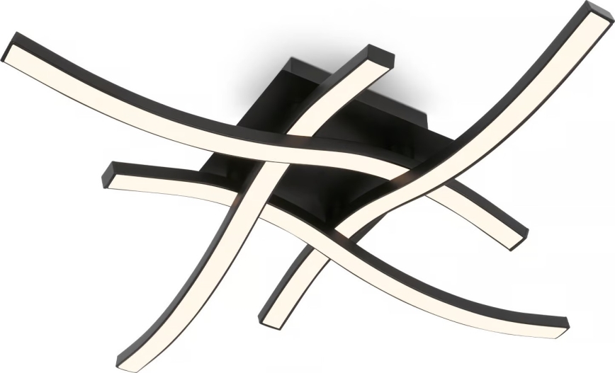 Brilo 3677-045 - LED griestu gaismeklis LED/14,4W/230V melns