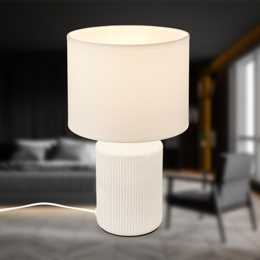 Brilo - galda lampa INO 1xE14/10W/230V balta