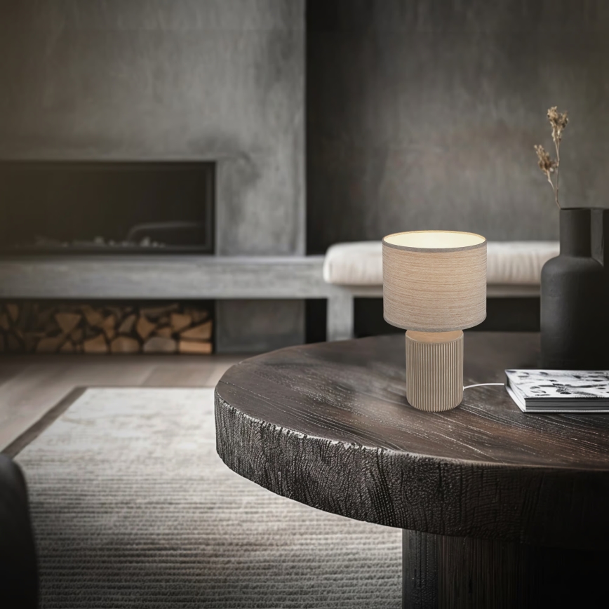 Brilo - Galda lampa INO 1xE14/10W/230V brūna