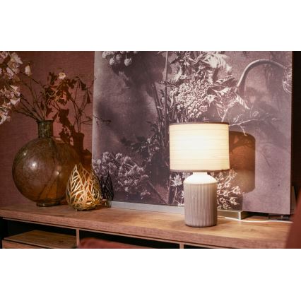 Brilo - Galda lampa INO 1xE14/10W/230V brūna