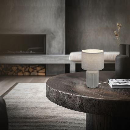 Brilo - Galda lampa INO 1xE14/10W/230V pelēka